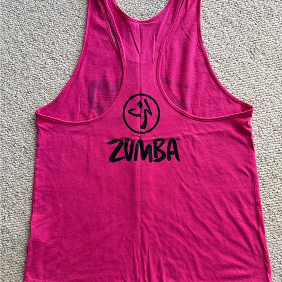 Zumba Fitness Pink Lovely Tank - Picture 2 of 3